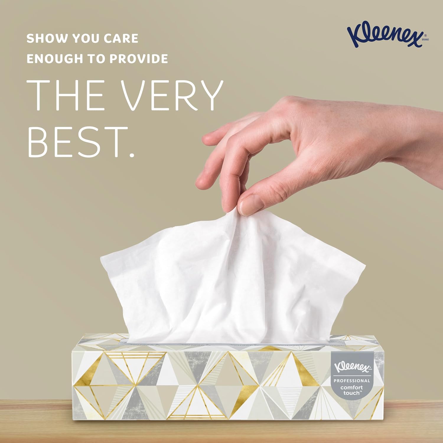 Kleenex® Professional Facial Tissue, Bulk (03076), 2-Ply, White, Flat Facial Tissue Boxes for Business, Convenience Case (125 Tissues/Box, 12 Boxes/Case, 1,500 Tissues/Case)