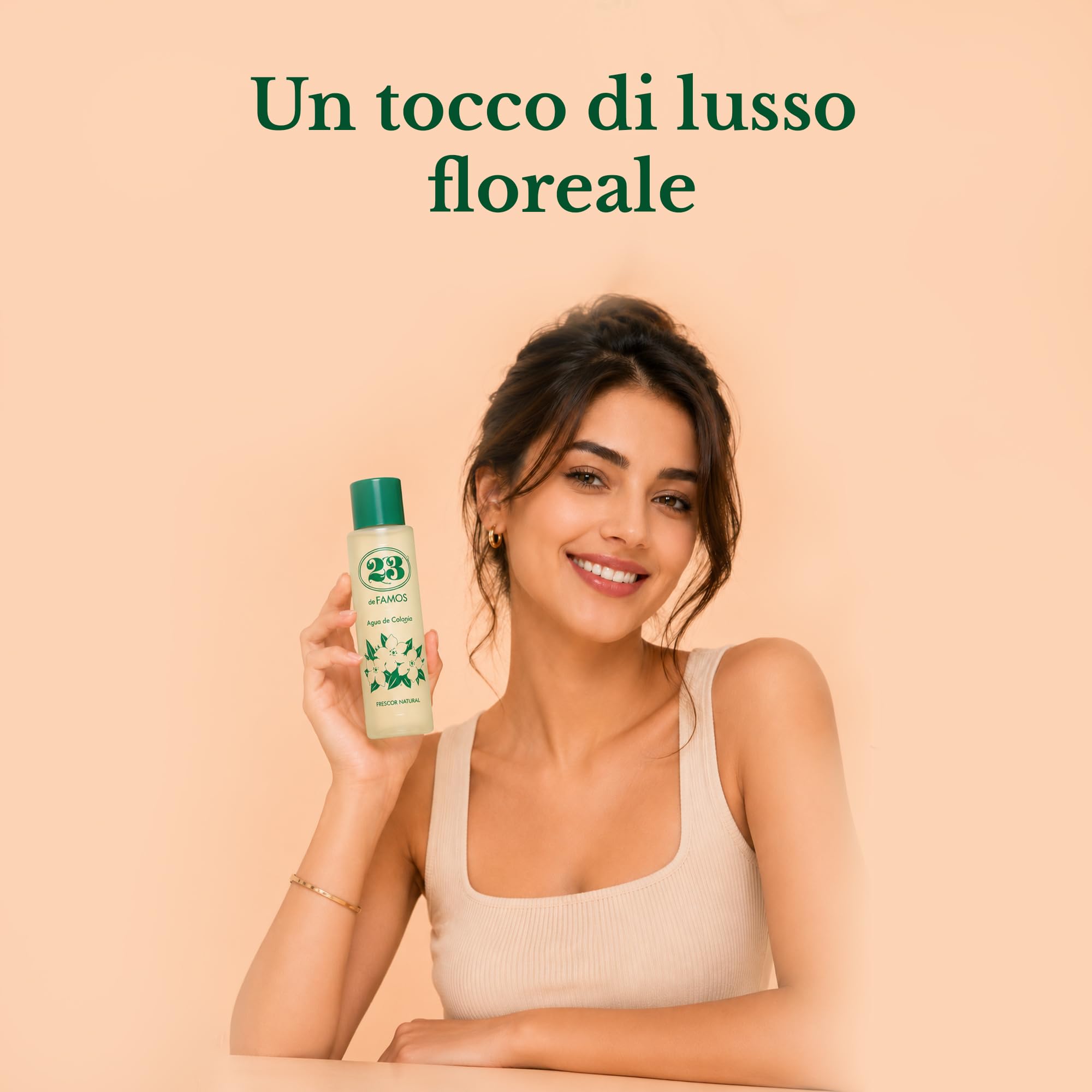Famos Eau de Cologne 23, 300 ml – Eau de Cologne Unisex – Profumo Fresco ed Elegante – Spray Quotidiano – Collezione Spirituelle 23