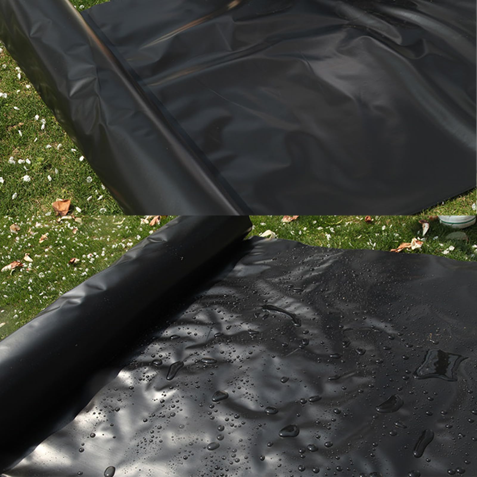 Fodera per laghetto per stagni da giardino preformato, impermeabile, materiale paesaggistico ecologico, copertura per stagno all'aperto per piante acquatiche e fauna selvatica