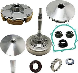 Wet Clutch Shoe Kit Assembly Replacement for Yamaha Rhino 700 YXR700F (2008-2013) Primary Sheave,Clutch,Carrier Housing,OneWay,Gasket 5B4-17606-00-0 5B4-17611-00-00 3B4-166200-00-00