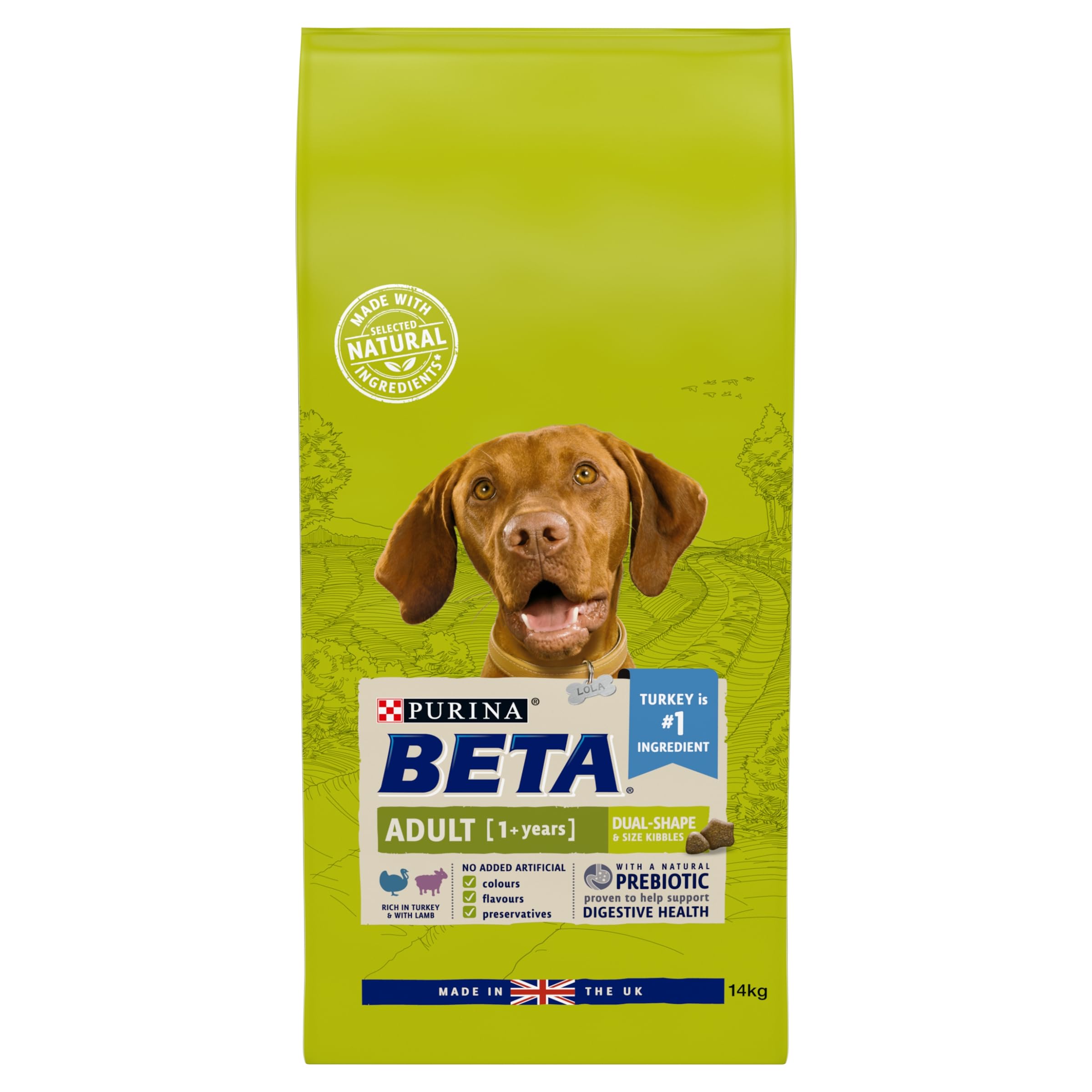 Beta Adult Turkey & Lamb - Economy Pack: 2 X 14Kg