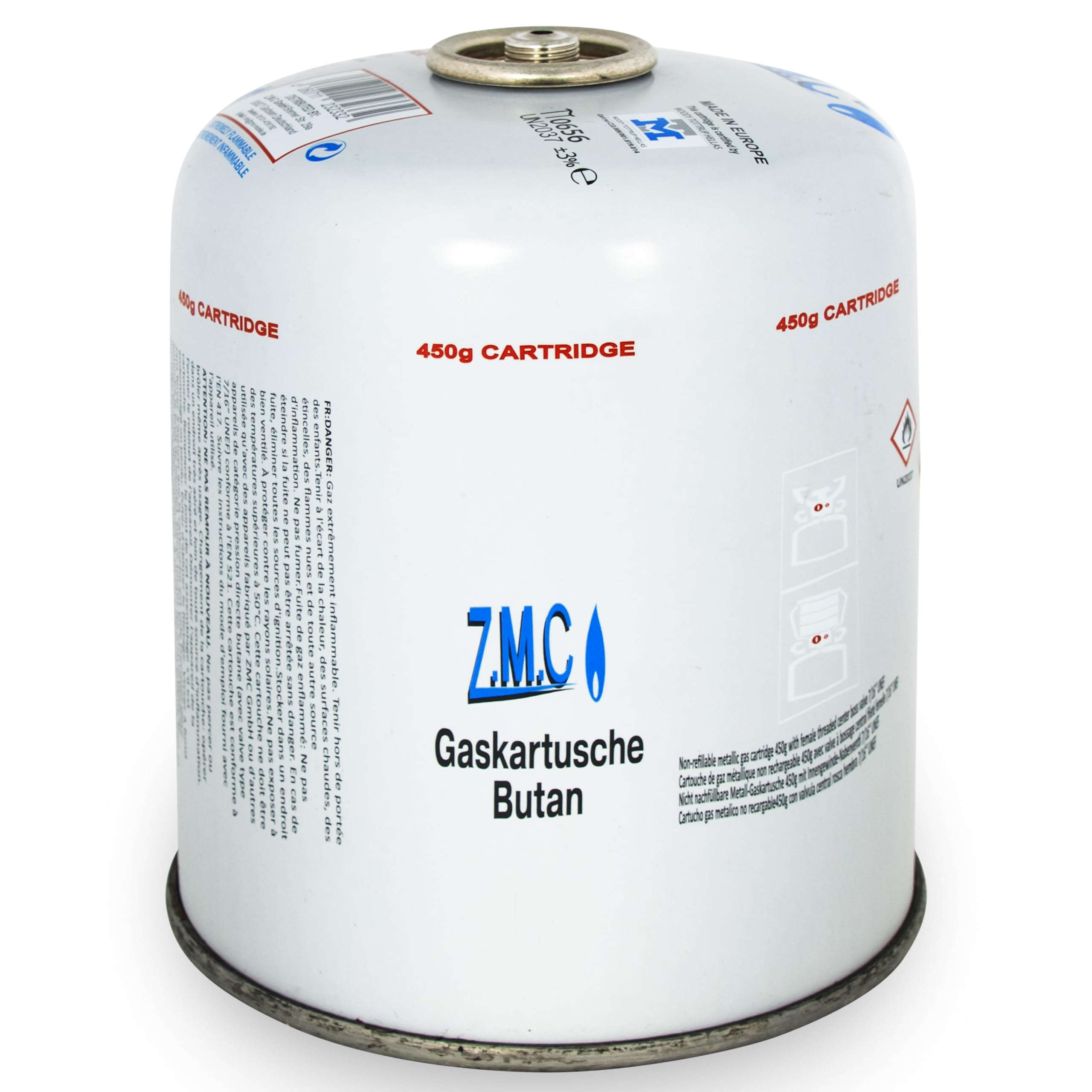 Lot De 14 Cartouches Gaz 300g EN417 Butane/Propane - Pour Réchaud, Brûleur, Désherbeur Thermique Et Camping