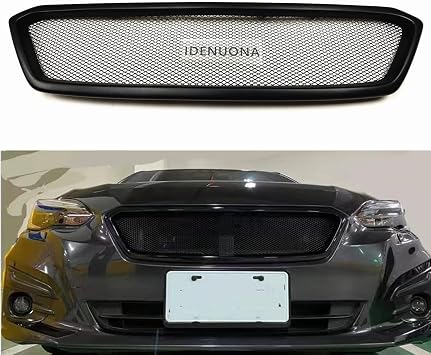 Front Bumper Grill For Subaru Impreza 2017-2019 2018 Matte Black