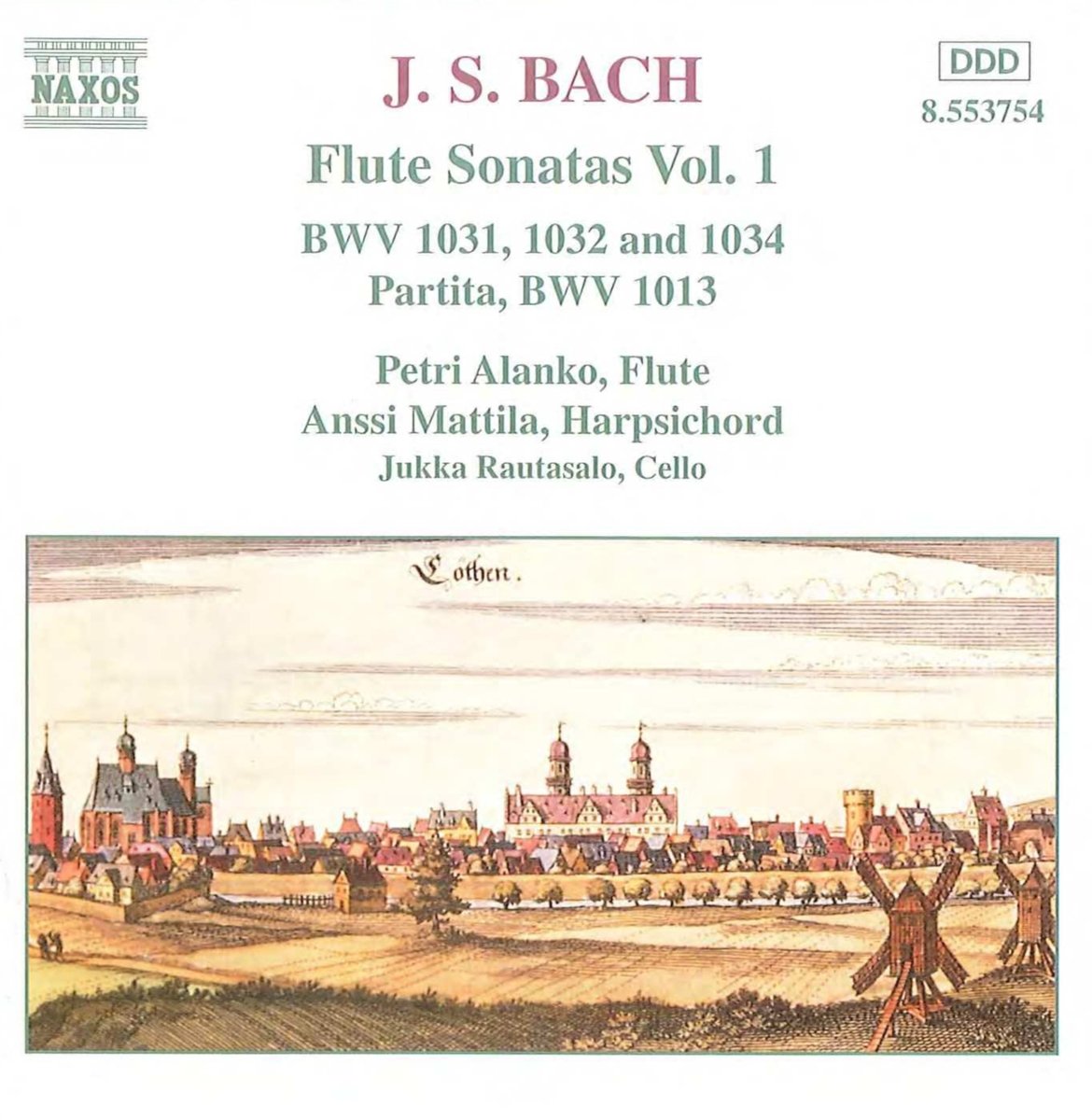 BACH, J.S.: Flute Sonatas, Vol. 1