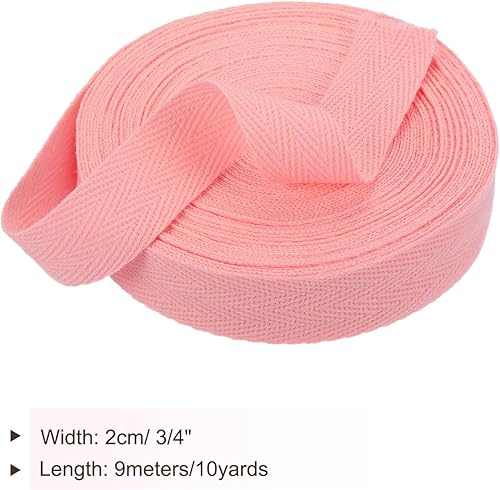 Vista 138 de PATIKIL Cinta de sarga de algodón de 3/4 pulgadas, 10 yardas, cinta de encuadernación al bies, cinta de espiga para costura, envoltura de regalos