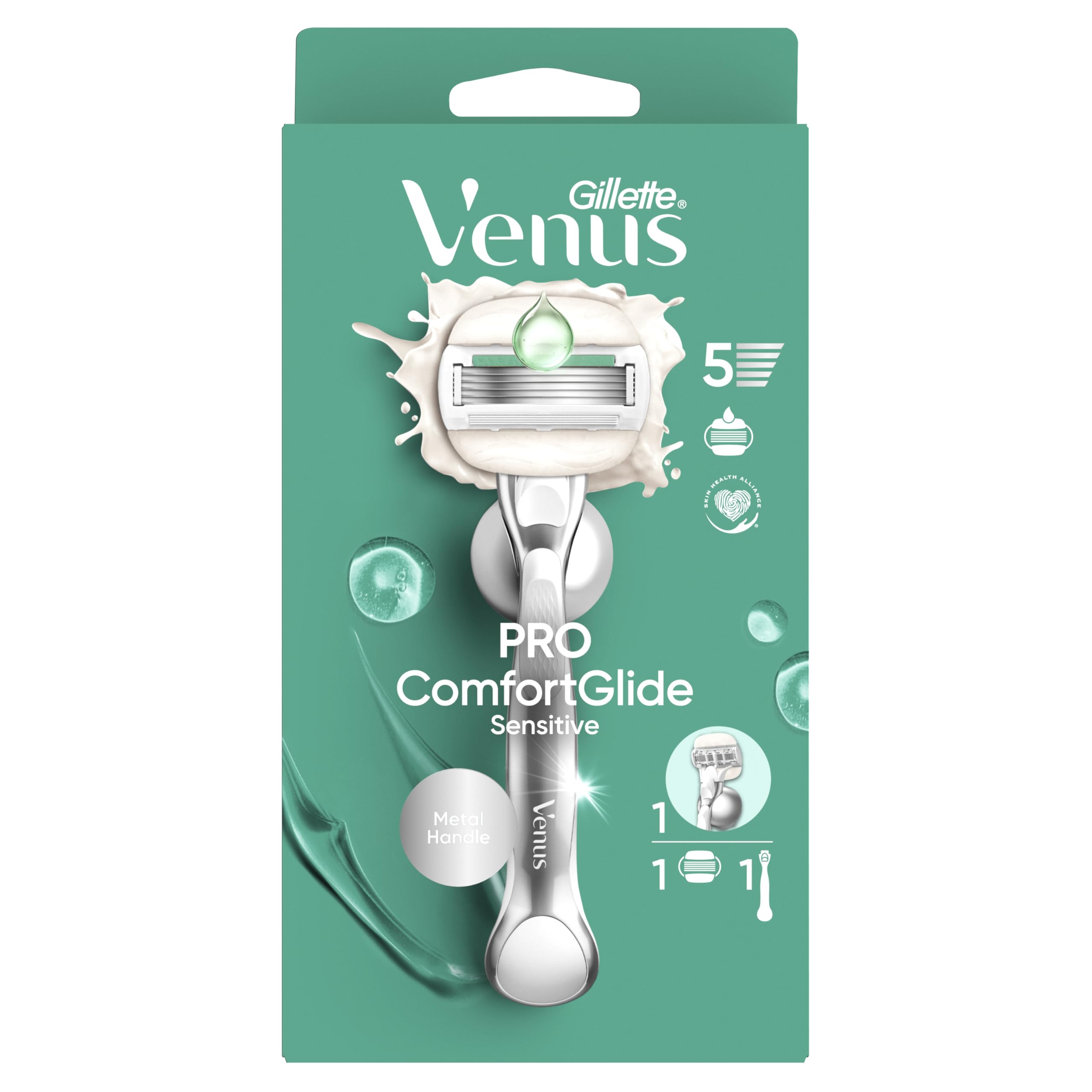Venus Comfortglide Sensitive Platinum Razor