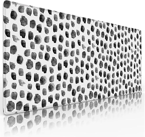 Miniatura 56 de Wknoon. Alfombrilla de ratón extragrande para juegos y oficina (31.5" x 11.8"), diseño de montaje de colección de cámaras retro, alfombrilla de