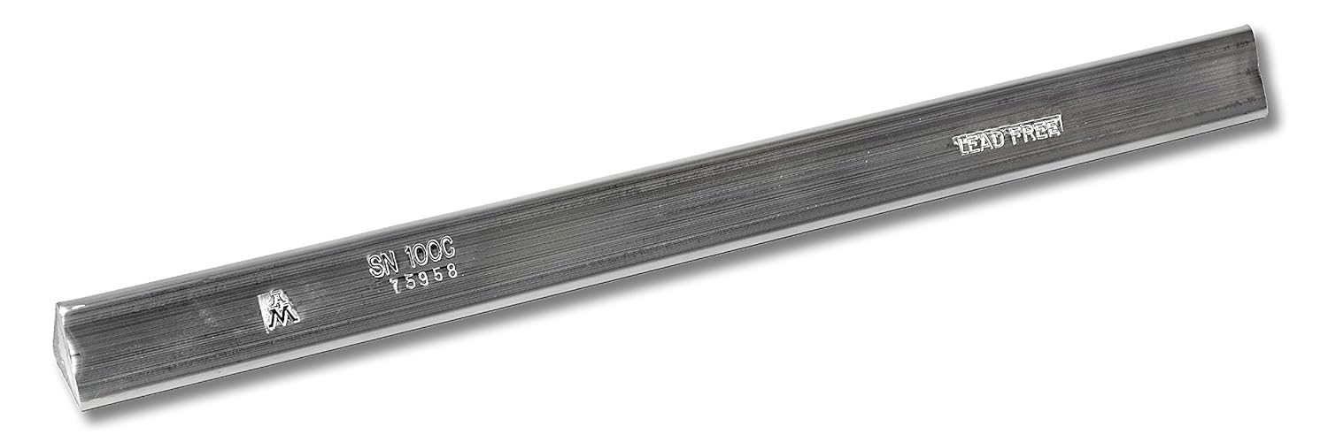 Solder SN100C BAR TRIANGLE 2.5 lbs. BAR SOLDER