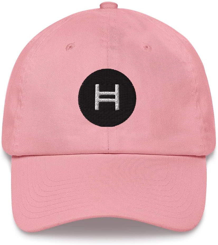 Hogue WS LLC Hedera Hashgraph Hat (Embroidered Dad Cap) HBAR Crypto