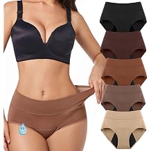 Veras Underwear Leak Proof Panties 5PCS, Veras Undies Incontinence Panties, Washable & Reusable Three Layer Leakproof Underwearfor Women Over 60
