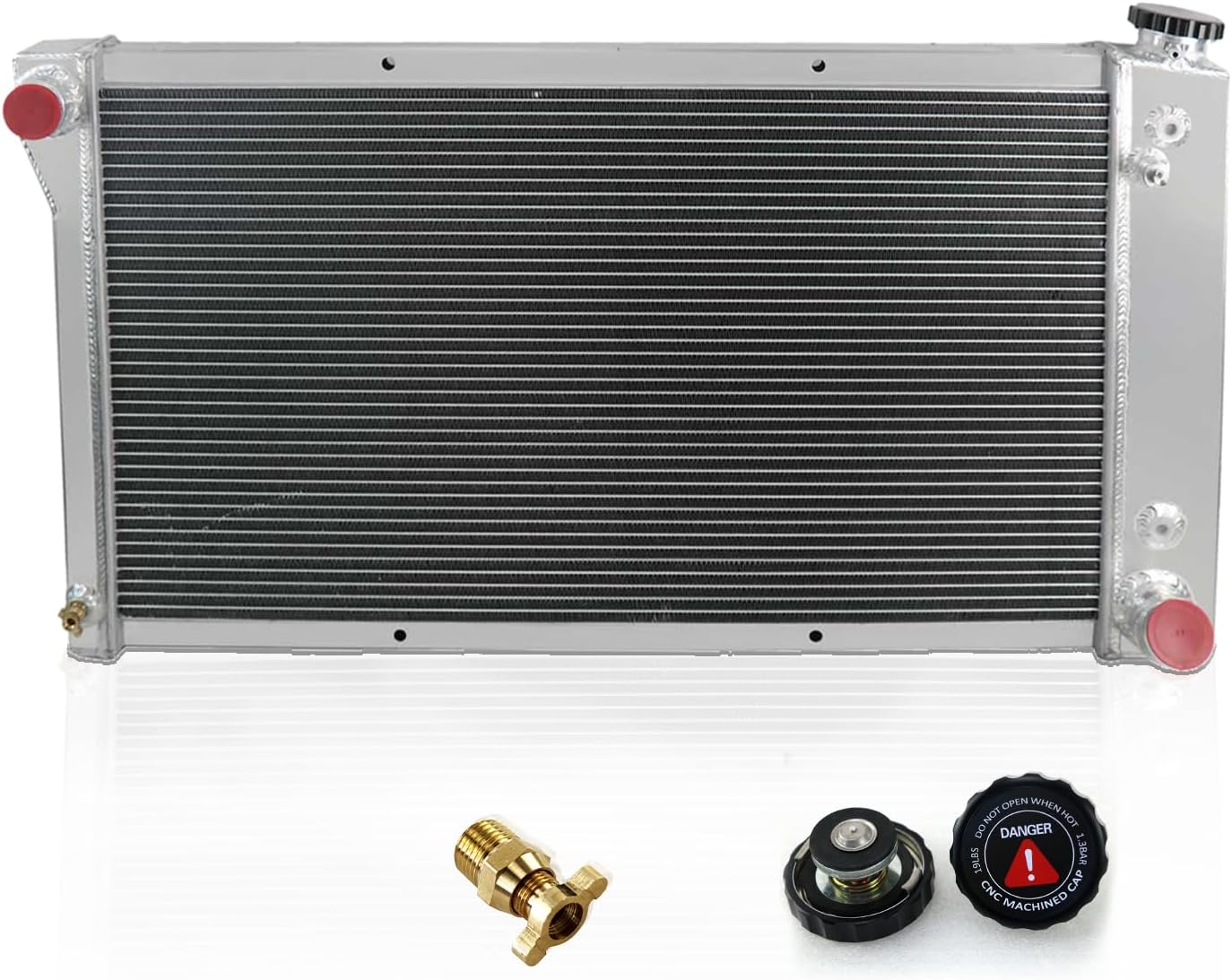 Amazon.com: Hutoixi Aluminum Radiator for 1962-1972 Chevy C/K Series ...