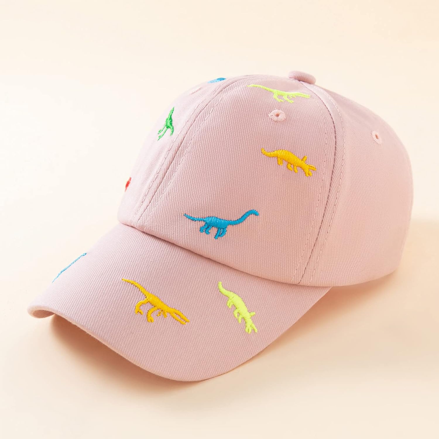 Toddler Baseball Hat Boys Girls UPF 50+ Sun Quick Dry Sweatband Breathable Hats Summer Cute Dinosaur Graphic