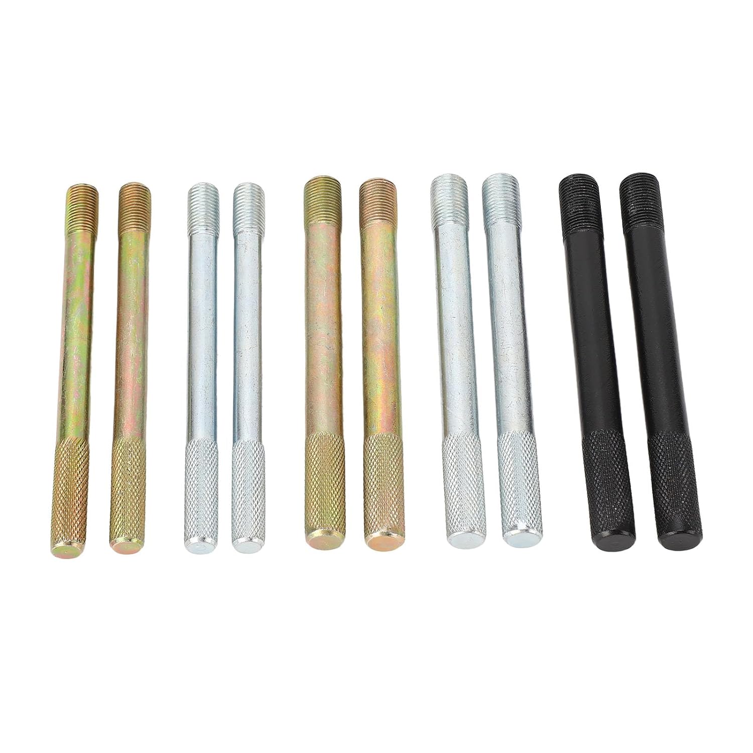 10 Pcs Wheel Alignment Pin Metal Wheel Hanger Positioning Balancing Tools for Changing Tires On Cars with Lug Bolts