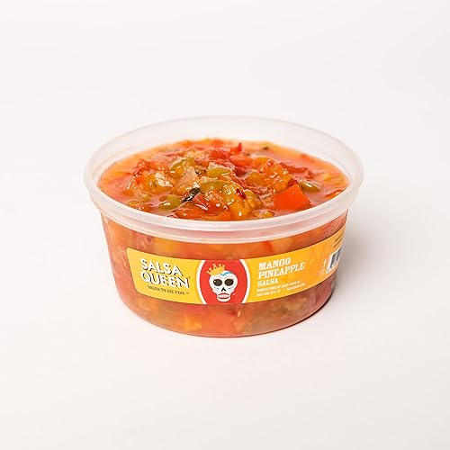 Miniatura 4 de Salsa Queen Salsa gourmet liofilizada de mango y piña  Ingredientes frescos  Vida útil de más de 3 años  No necesita refrigeración  Vegana,