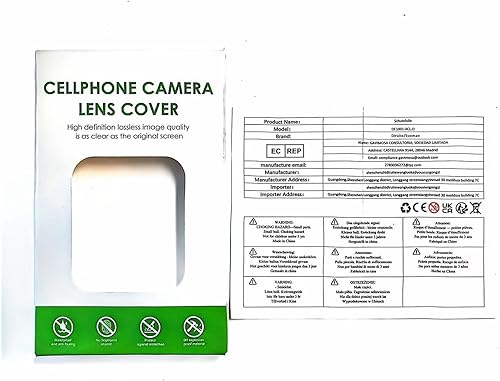 Miniatura 7 de Suoman Protector de lente de cámara para iPhone 14 Pro Max / 14 Pro, [Diamantes Bling] vidrio templado 9H, cubierta protectora de metal de cobertura