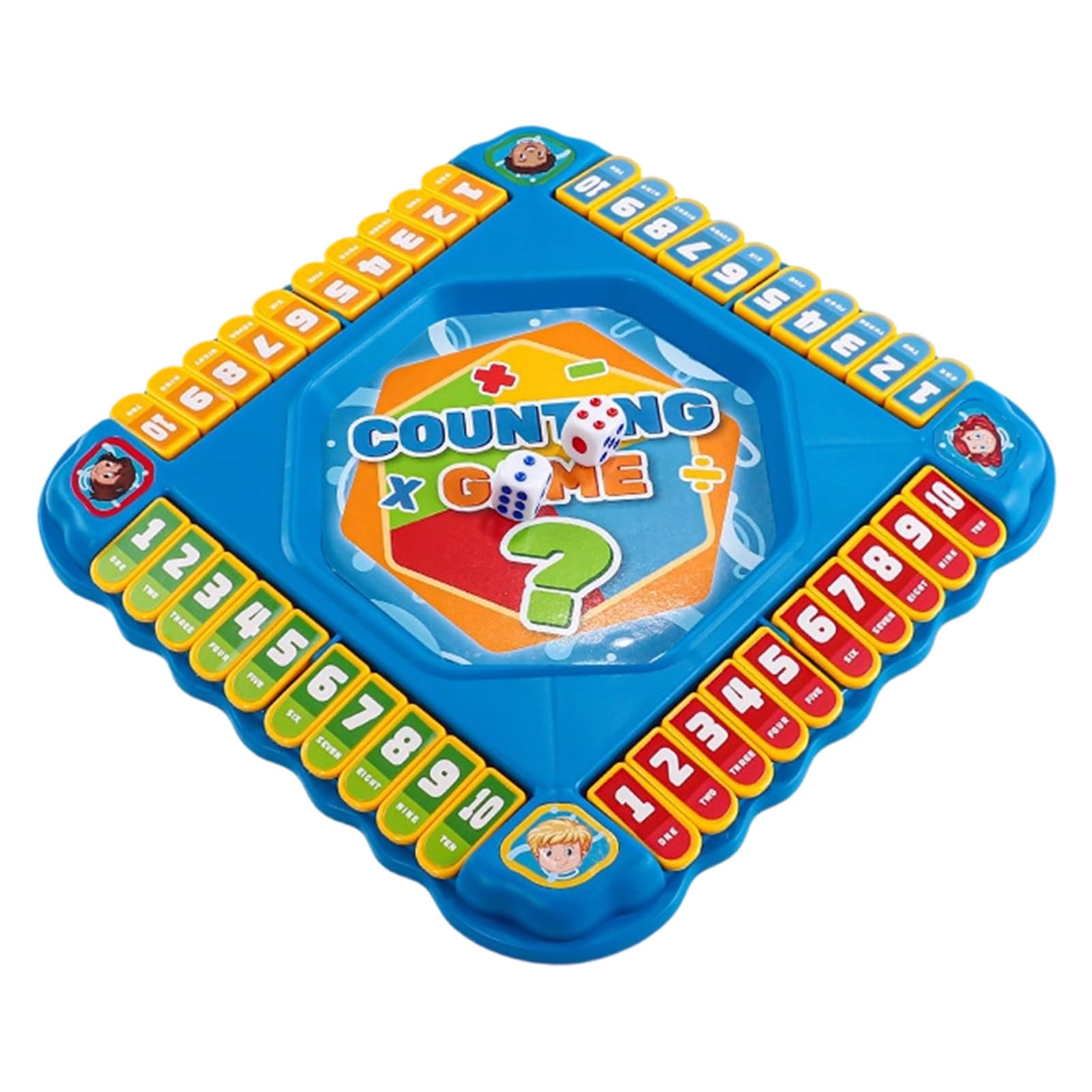 Close The Box Game | Fun Table Math Educational Toy,Dice Game,for Home Classroom Party Birthday Holiday Age 3-6 Kids Boys Girls Night Entertainment