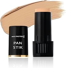 Max Factor - Pan Stik Compact Foundation - 3in1 Multi-Purpose Stick: Foundation, Concealer and Contouring - 014 Cool Copper - 9 g