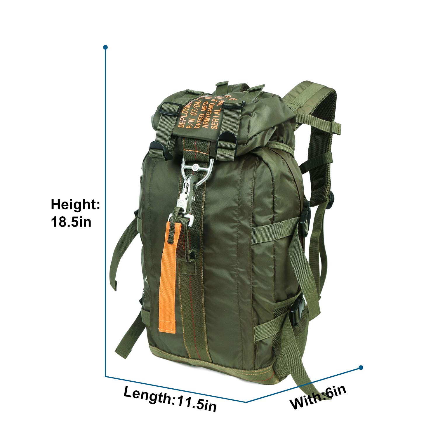 flight parachute backpack