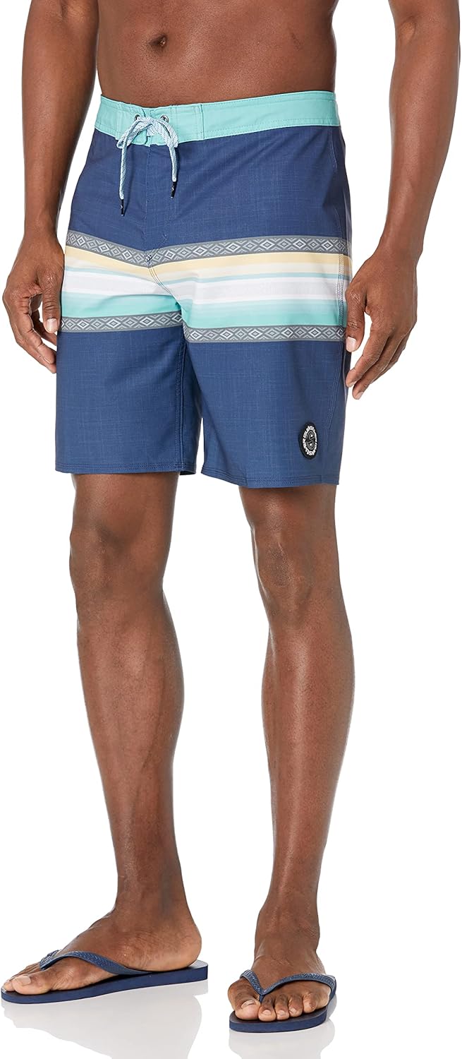 Quiksilver Men's Surfsilk Sun Faded 19 Boardshort Swim Trunk