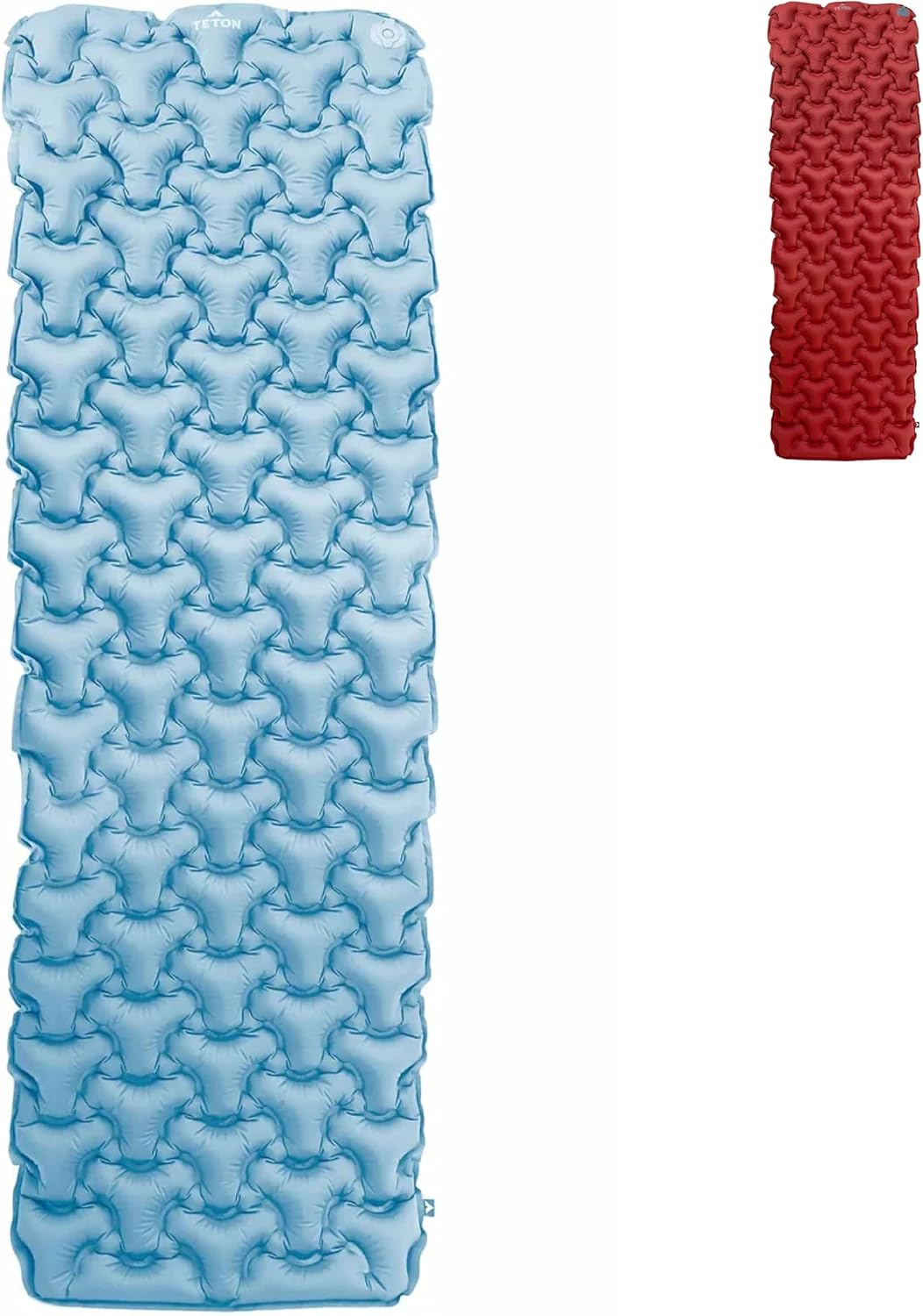 Teton Altos Inflatable Sleeping Pad, Sleeping Mat for Camping, Backpacking, Hiking, Budget Friendly and Durable
