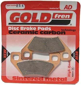 Goldfren Brake Pad for 2004-2018 250cc, 350cc, 366cc, 400cc, 425cc, 450cc, 500cc, 550cc, 650cc, 700cc, 1000cc Arctic Cat, Polaris