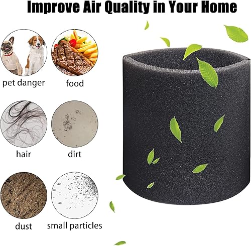 Miniatura 5 de 90304 True HEPA Cartridge Filter Replacement, Compatible with Shop-Vac Shop Vac 90304, 90350, 90333, 903-04-00, 9030400,90585, Compare to Shop Vac