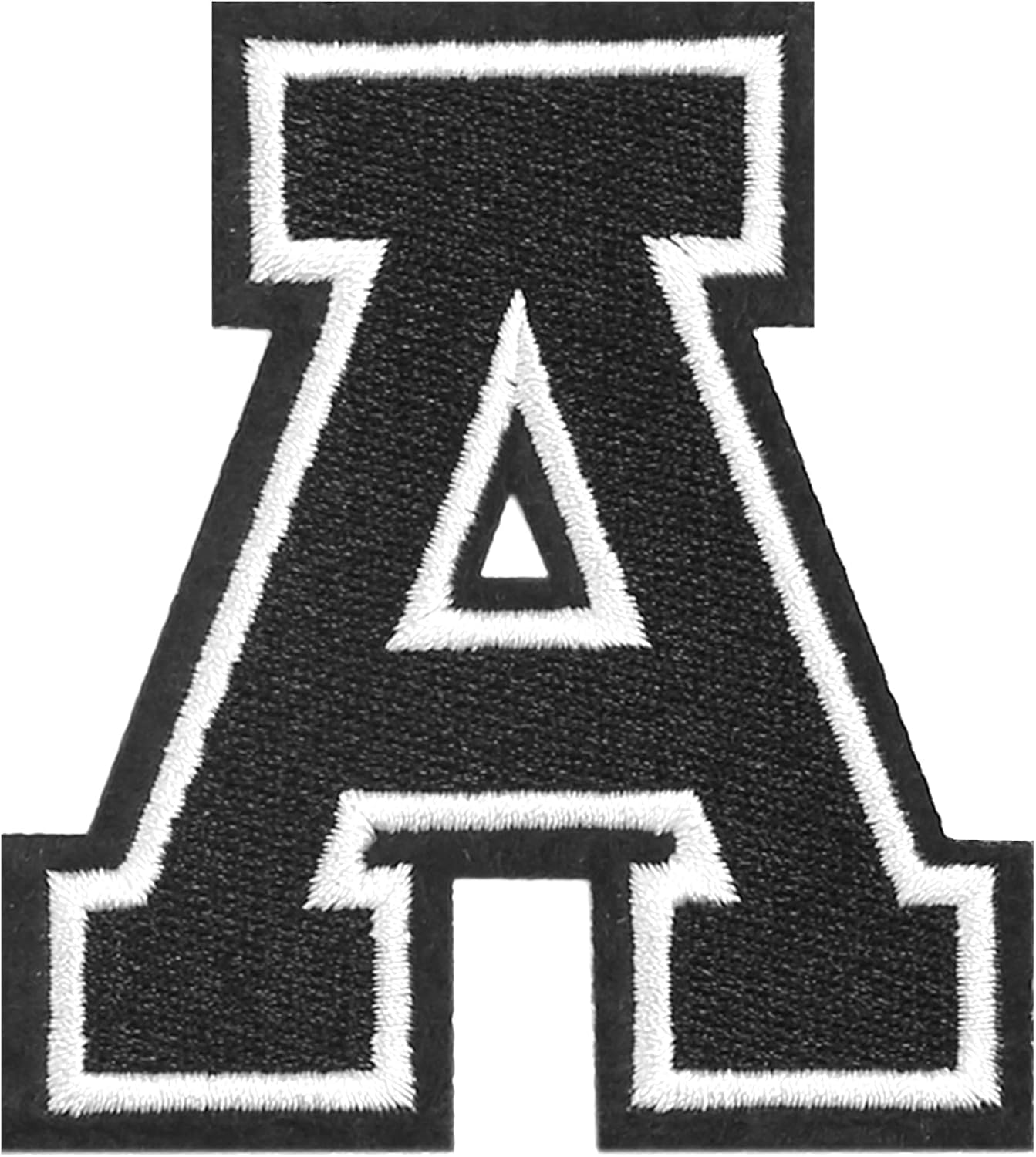 TACVEL 3 Pieces 4.5inch Iron on Letter Patch, Large Letter