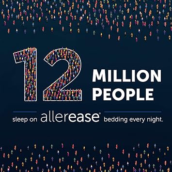 AllerEase Maximum Allergy Mattress Protector, King Size