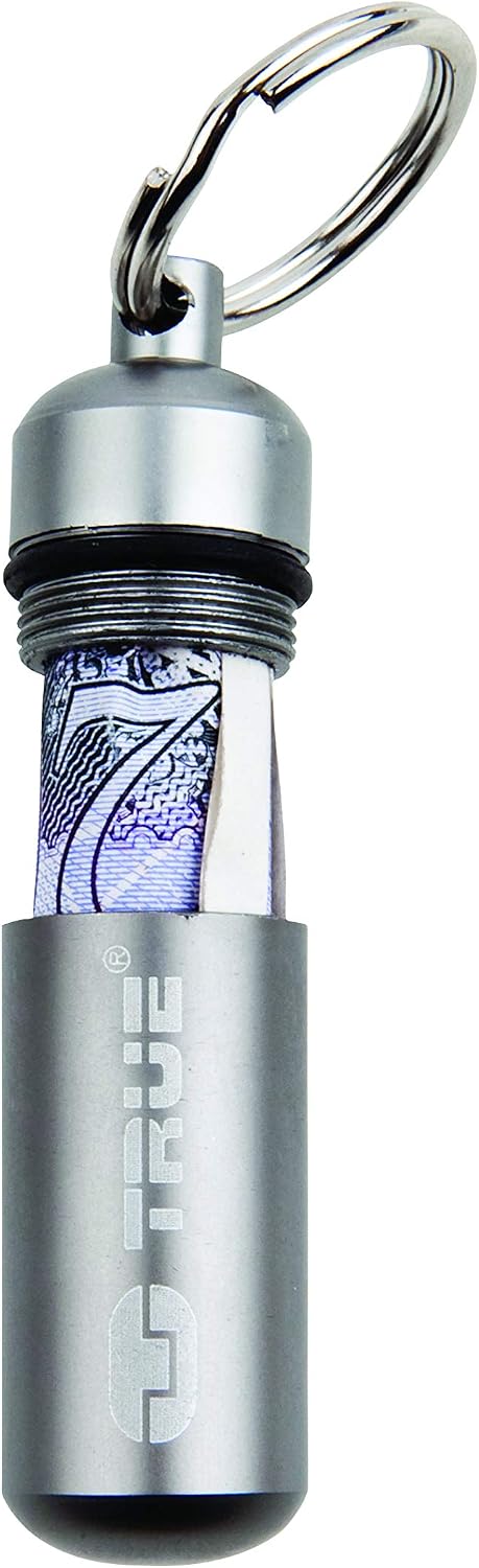 True Utility TU104 FlashStash with Waterproof Capsule for Cash and Small Valuables