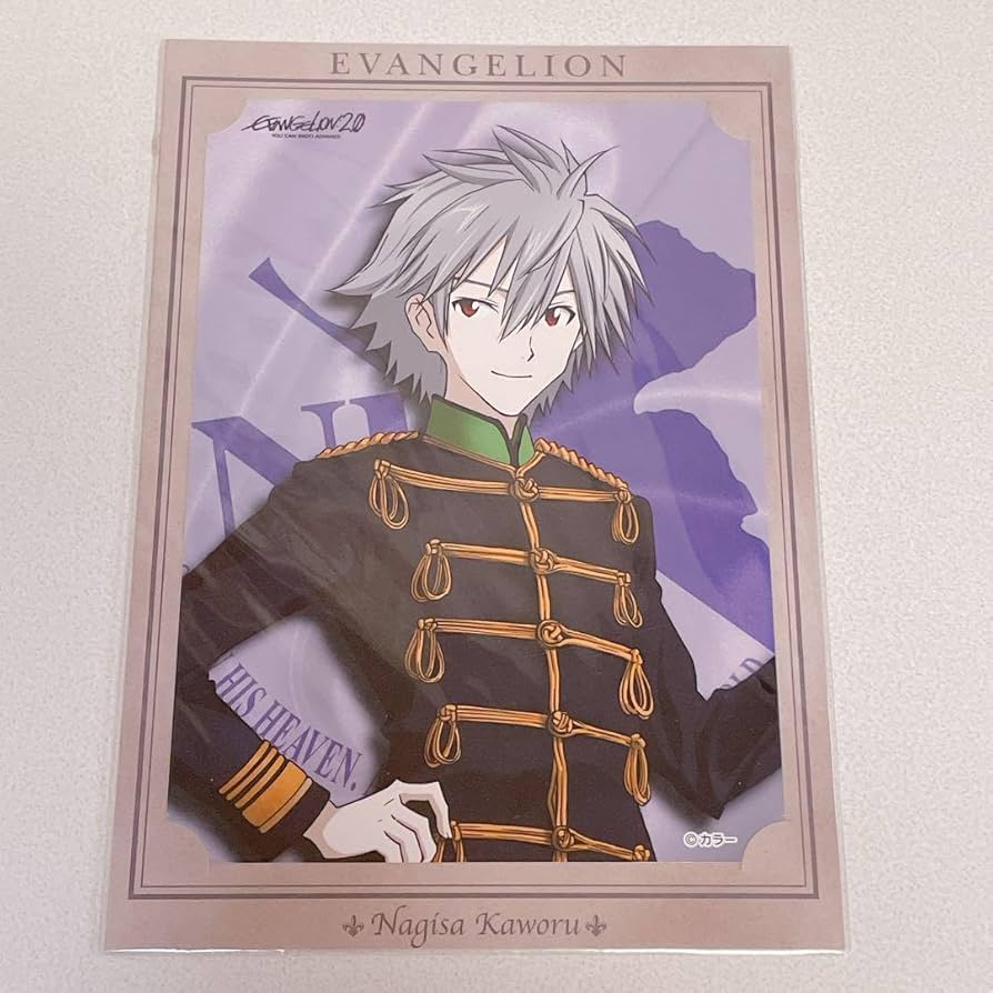 エヴァンゲリオン THE KIS限定 クリスタルプリント ブロマイド 渚 エヴァンゲリオン THE KIS限定 クリスタルプリント ブロマイド 渚