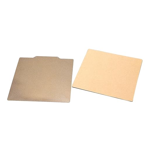 Placa de acero magnética de construcción placa de acero de 7.874 x 7.874 in de doble cara PEI Primavera para accesorios de impresora 3D