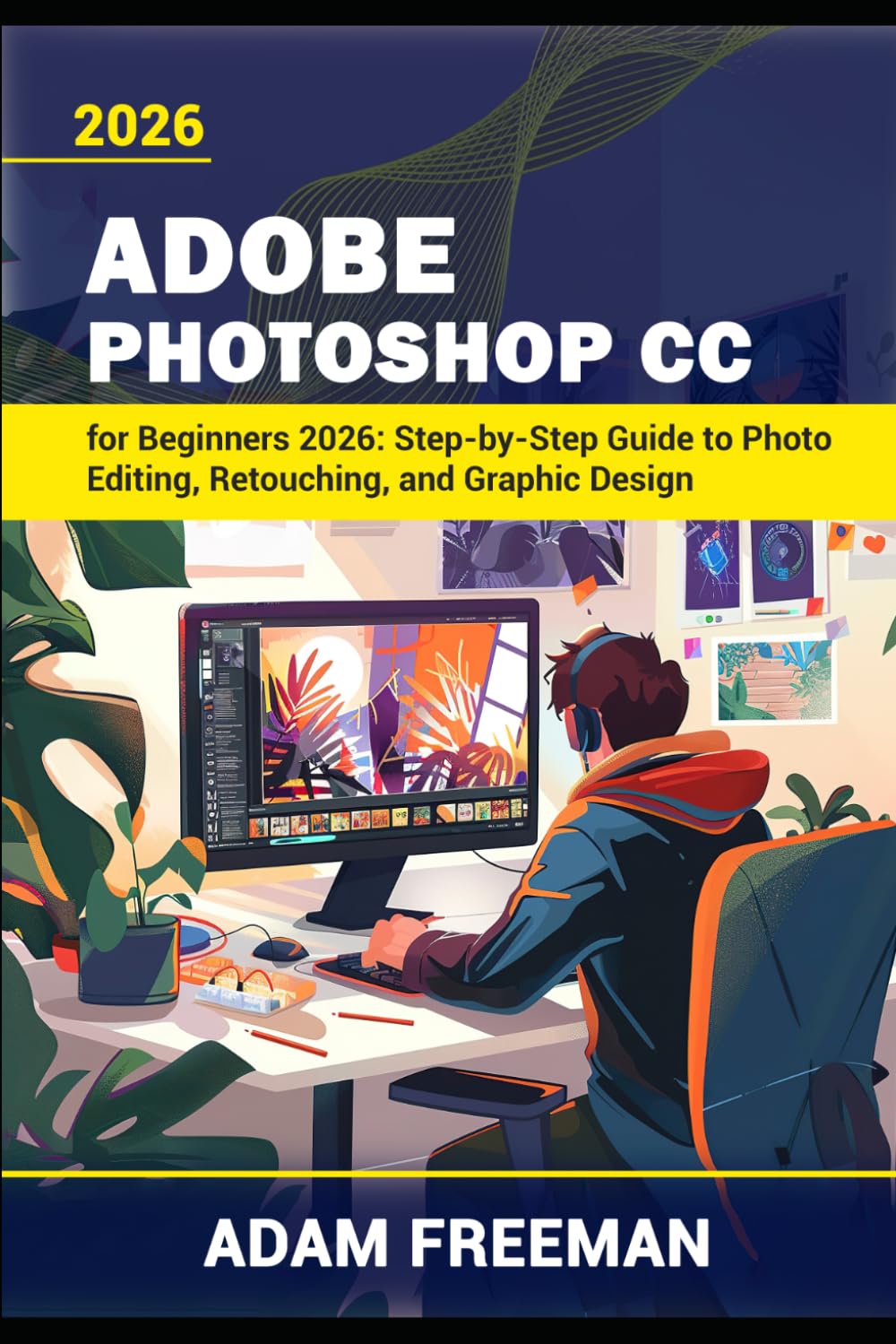Adobe Photoshop for Beginners 2026: Step-by-Step Guide to Photo Editing, Retouching, and Graphic Design