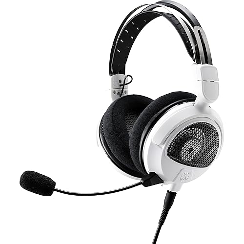 Audio-Technica ATH-GDL3WH Open-Back Gaming Headset, White