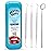 Dental Duty Dental Tools, Dental Pick for Teeth Cleaning Tools - Plaque Remover for Teeth with Teeth Cleaning Kit - Stainless Steel Dental Mirror for Teeth, Scraper and Scaler, (Aqua)
