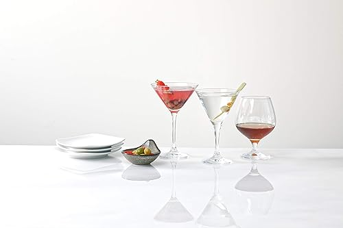 Miniatura 3 de Schott Zwiesel Barra básica diseñada por el famoso mixólogo Charles Schumann Tritan cristal de cristal, vaso de cóctel tradicional de Martini, 5.9