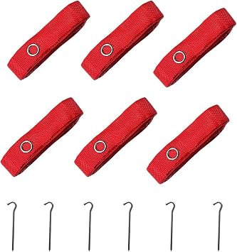 Beach Volleyball Lines, Volleyball Court Boundary Lines, 26.3 X 52.6, with Metal Ground Nails