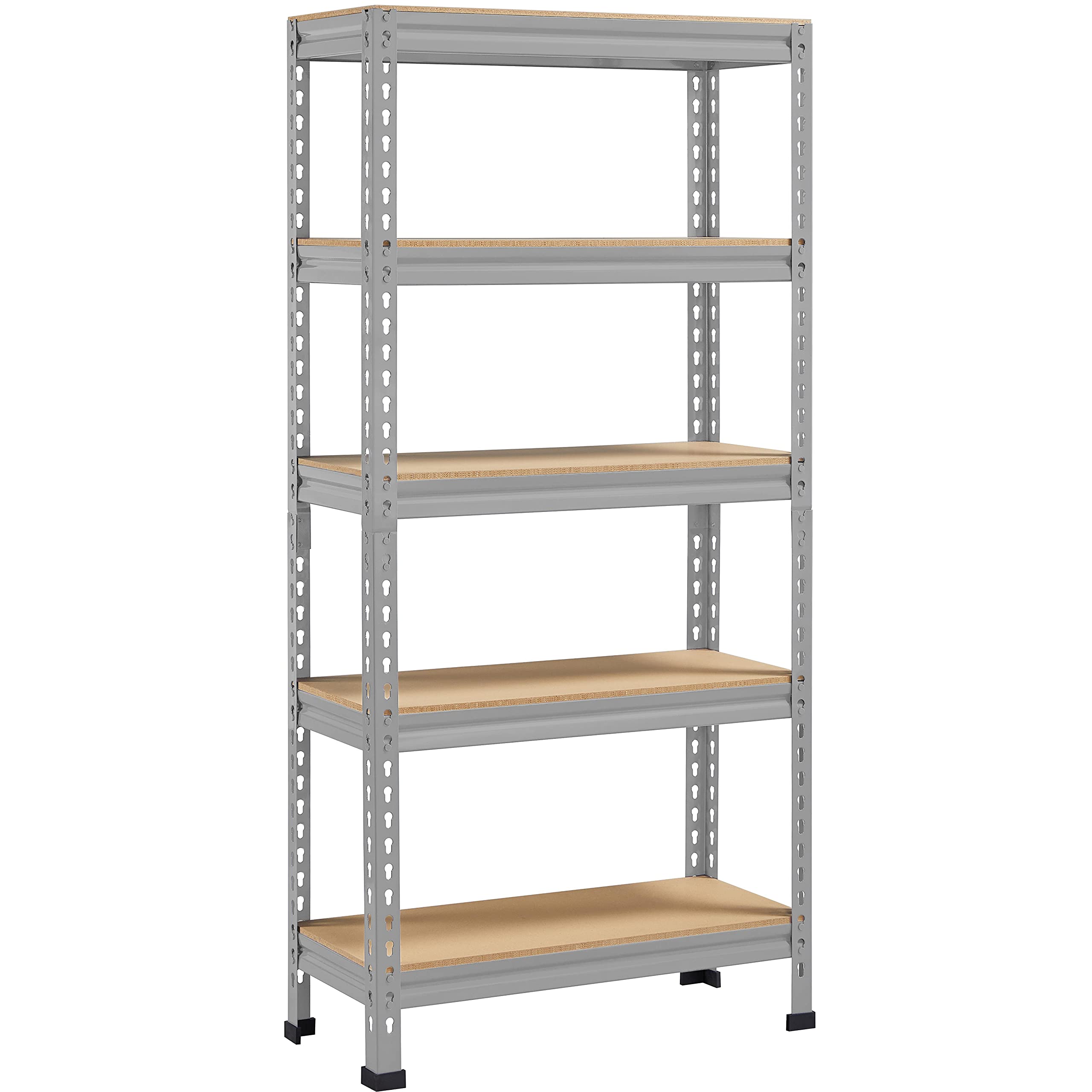 Yaheetech Heavy Duty 5-Shelf Shelving Storage Unit, Metal