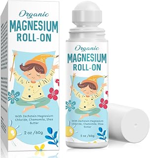 ITECFREELY Magnesium Lotion for Kids Sleep & Calm, Magnesium Cream Roll-on Applicator to Help Children Calm & Sleep, Relaxation Formula for Balanced Mood