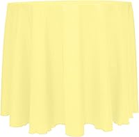 Vista 73 de Ultimate Textile Mantel redondo reversible Shantung Satin Majestic de 114 pulgadas, color verde cazador