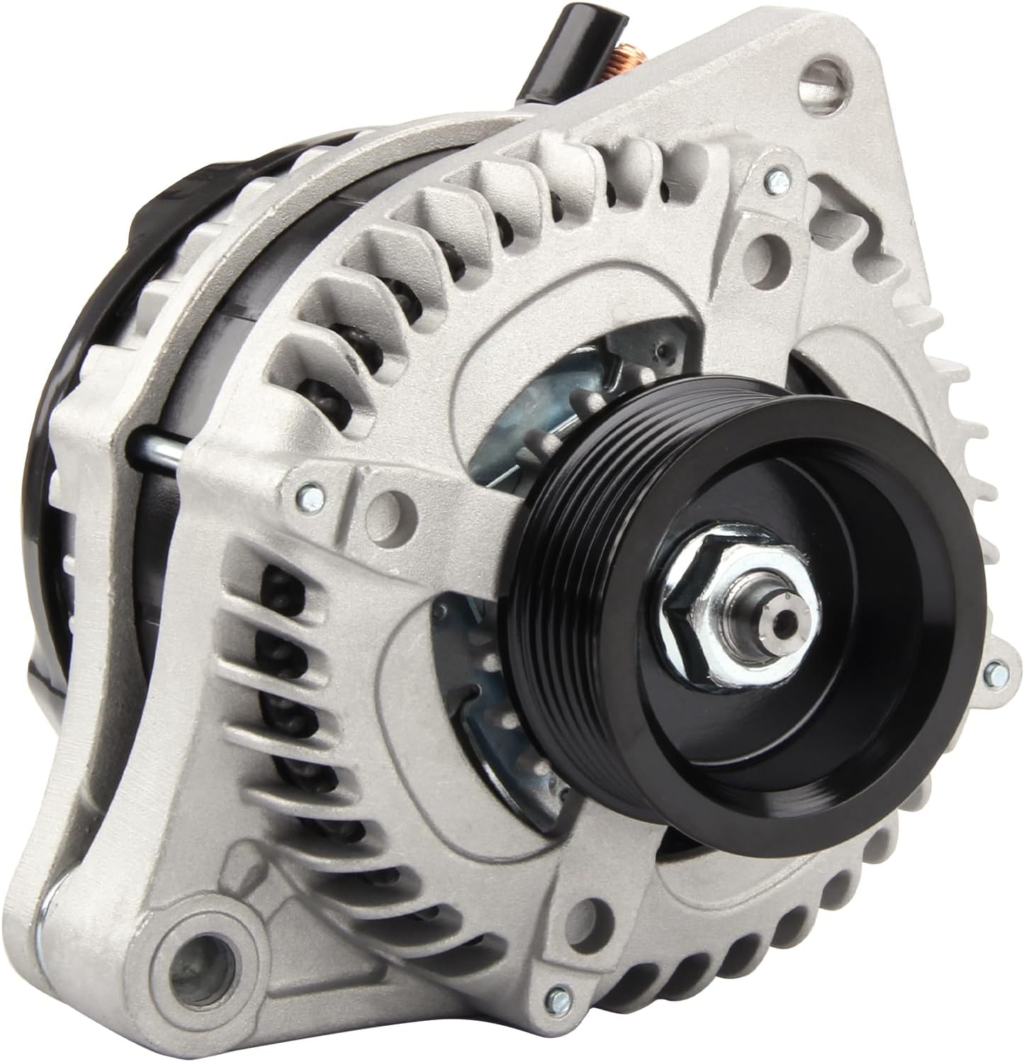 Alternator 11391N Fit for Honda Odyssey 2008-2010, for Honda Pilot Alternator 2009 2010 2011 3.5L AL1311X 12V 130Amp CW 6-Groove Pulley 11391 104210-5920 31100-RGW-A01RM