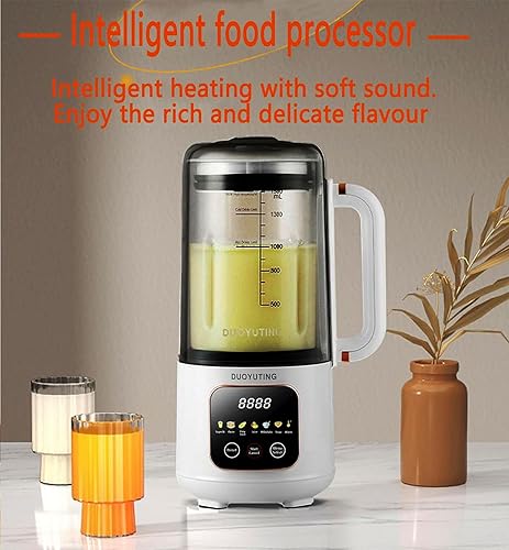 Miniatura 2 de Máquina de leche de soja de 47 onzas, máquina de leche de nueces, exprimidor de frutas, leche casera automática, leche de avena, leche de coco,