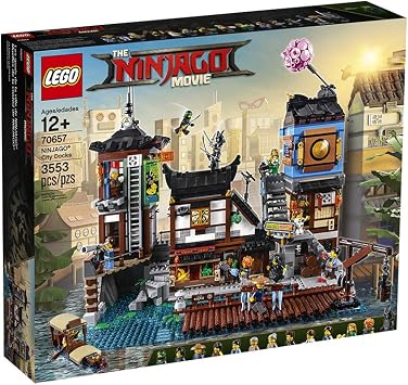 THE LEGO NINJAGO MOVIE NINJAGO City Docks 70657 Building Kit 3553 Pieces