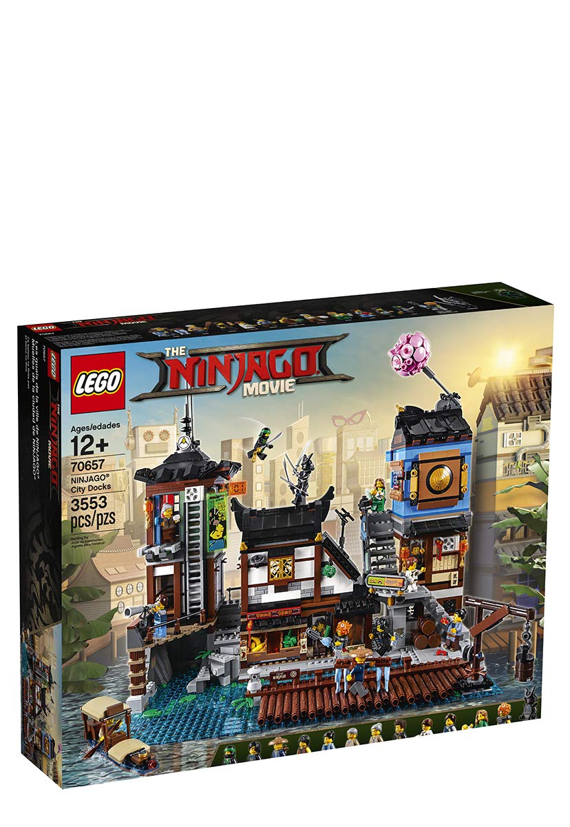 THE LEGO NINJAGO MOVIE NINJAGO City Docks 70657 Building Kit 3553 Pieces