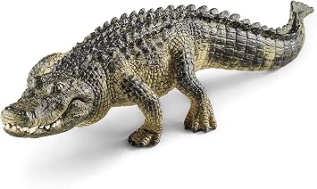 Schleich Wild Life - Alligator Toy Figurine - Kids Ages 3+ | 14727