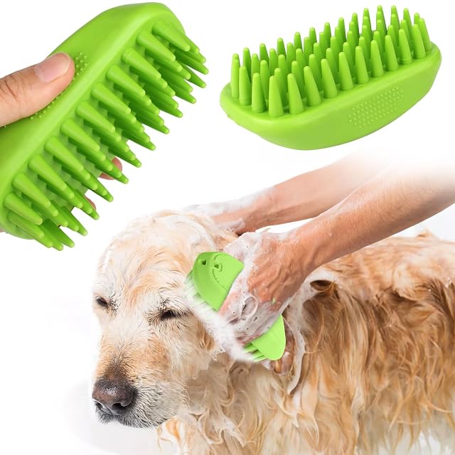 PETCUTE Cepillo para Gatos de Goma,Lavable Cepillos para Perros para Masaje…