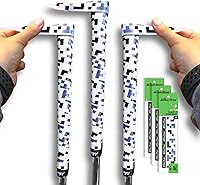 Vista 7 de ALIEN PROS Paquete de 6 cintas para envolver agarre de golf Tetris & Hyperplane Mix - ReGrip en 1 minuto