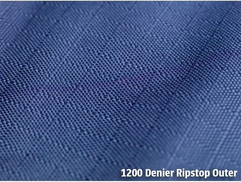 Weatherbeeta Comfitec Lite Plus Essential Standard Neck Turnout Blanket (4 ft 6) (Navy/Silver/Red)