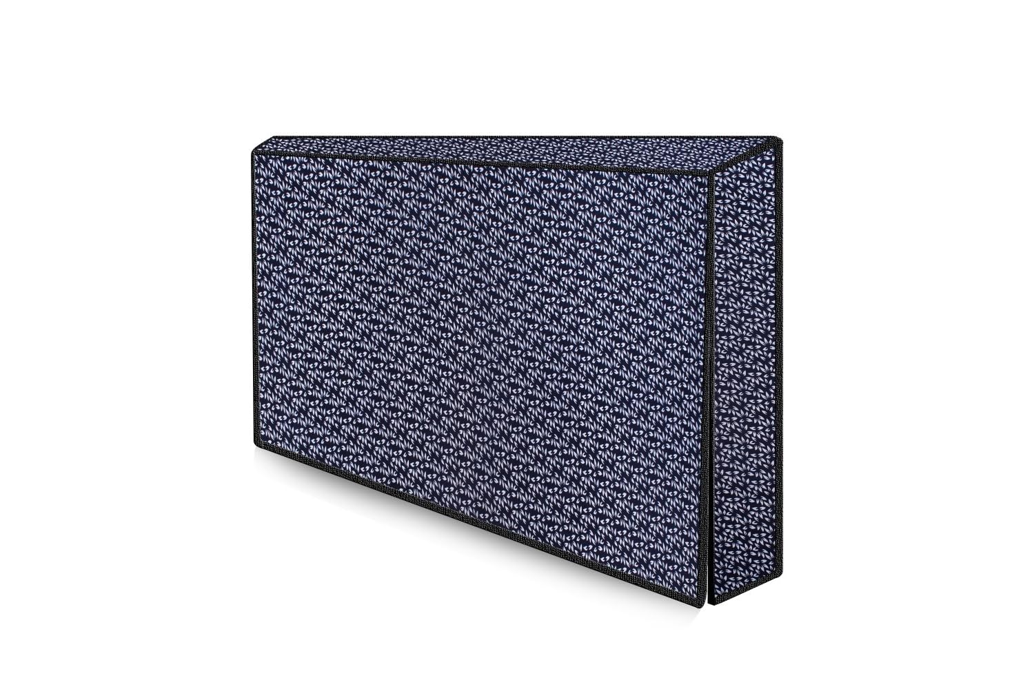 The Furnishing Tree Polyester Waterproof & Dustproof LED/LCD/Monitor TV Cover Suitable for All 75 Inch Models, Dimensions of The Cover WxHxD in Inches: (66.5x39x4), Leaf Pattern Blue The Furnishing Tree Polyester Waterproof & Dustproof LED/LCD/Monitor TV Cover Suitable for All 75 Inch Models, Dimensions of The Cover WxHxD in Inches: (66.5x39x4), Leaf Pattern Blue