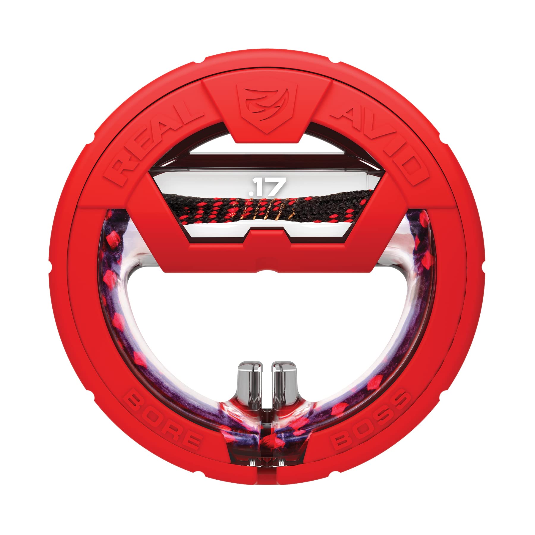 Real Avid Bore Boss Gun Cleaning System - Rapid Pull Through Barrel & Bore Cleaning Cable with Integrated Brush & Mop - Choose Style Below