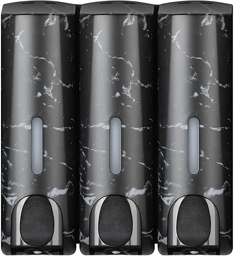 Dispensador de jabón de ducha, dispensador de jabón de ducha, dispensador sin taladros y etiquetas impermeables, dispensador de jabón de baño,